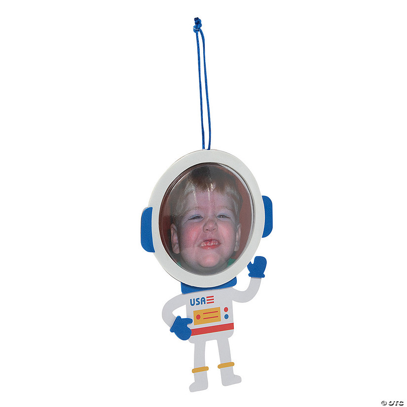 Astronaut Picture Frame Ornament Craft Kit - Makes 12 Image
