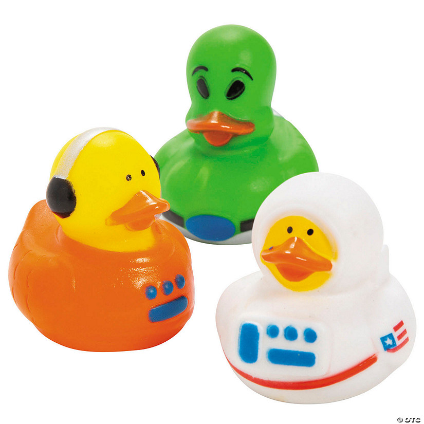 Astronaut/Space Alien Rubber Ducks - 12 Pc. | Oriental Trading
