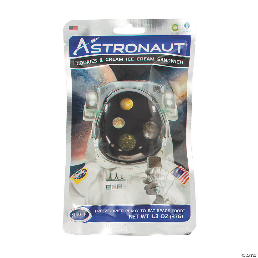 Astronaut ® FreezeDried Cookies & Cream Ice Cream Sandwich