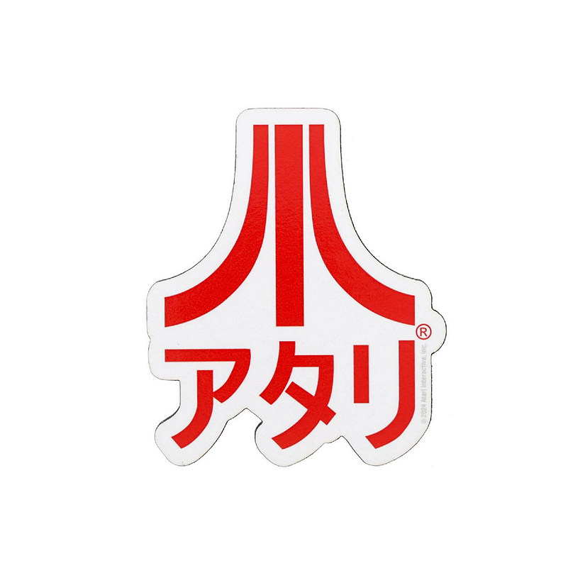 ATARI Japanese Logo Funky Chunky Magnet Image