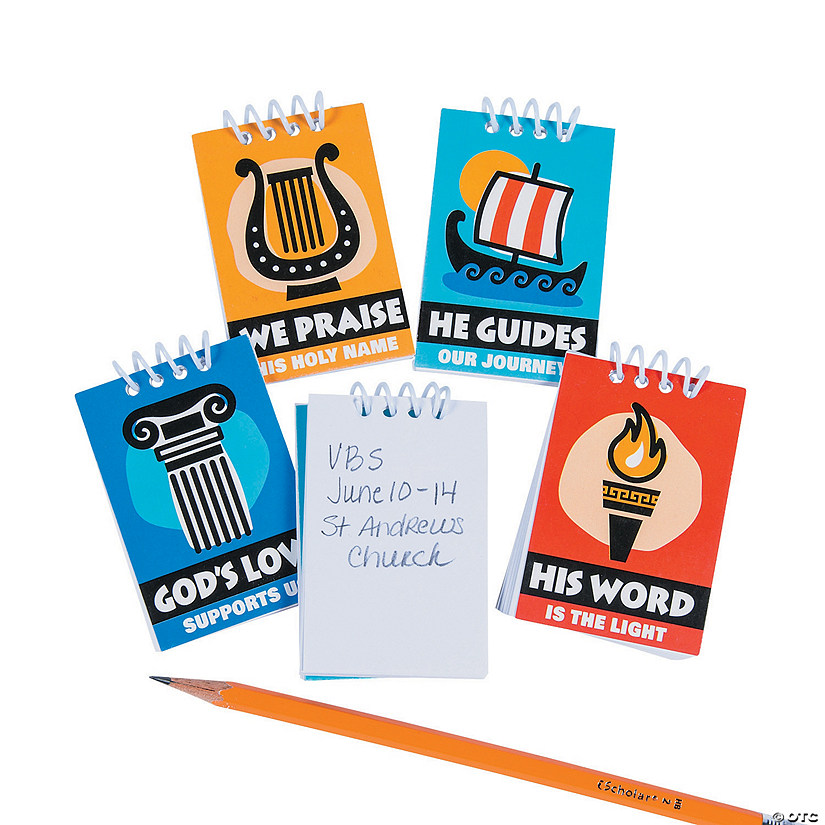 Athens VBS Mini Spiral Notepads Image