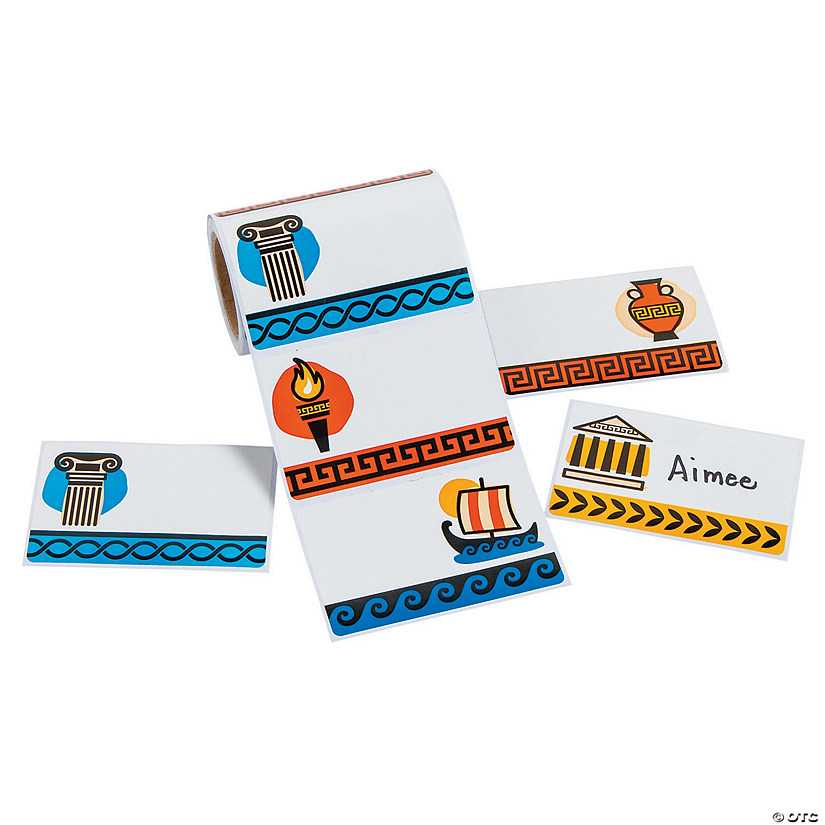 Athens VBS Name Tags/Labels Image