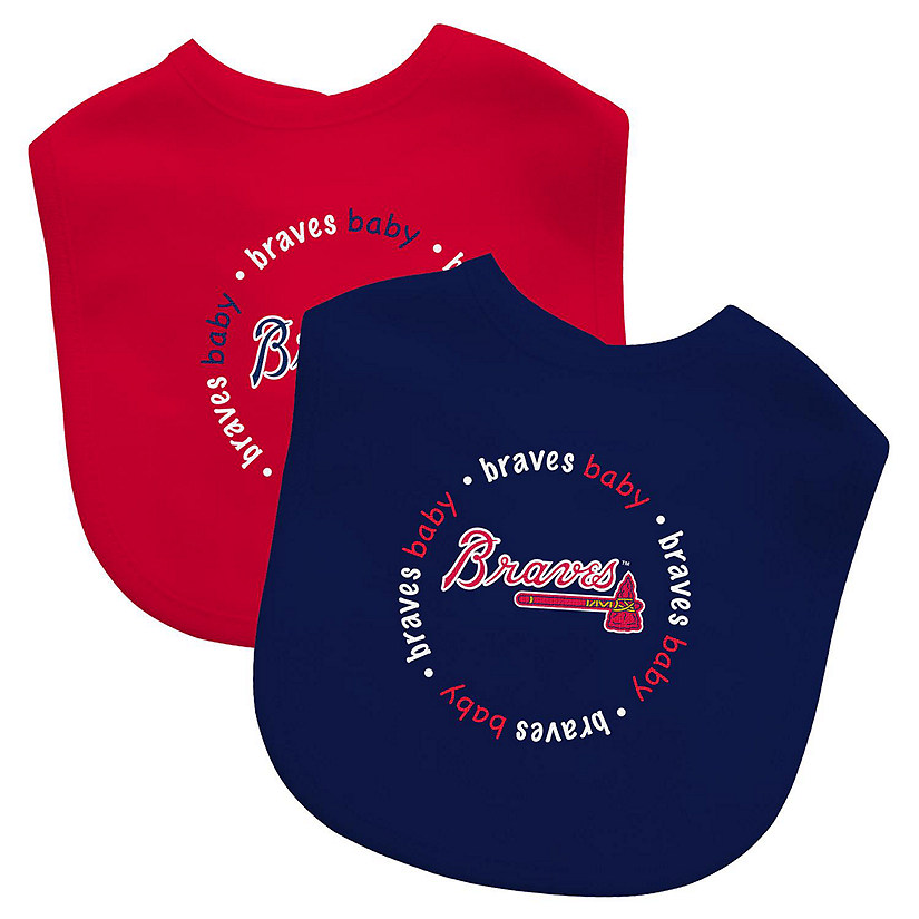 Atlanta Braves - Baby Bibs 2-Pack Image