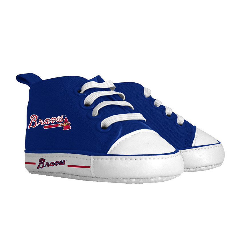 Atlanta Braves Baby Shoes Image