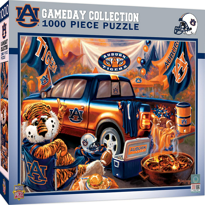 Auburn Tigers - Gameday 1000 Piece Jigsaw Puzzle Image