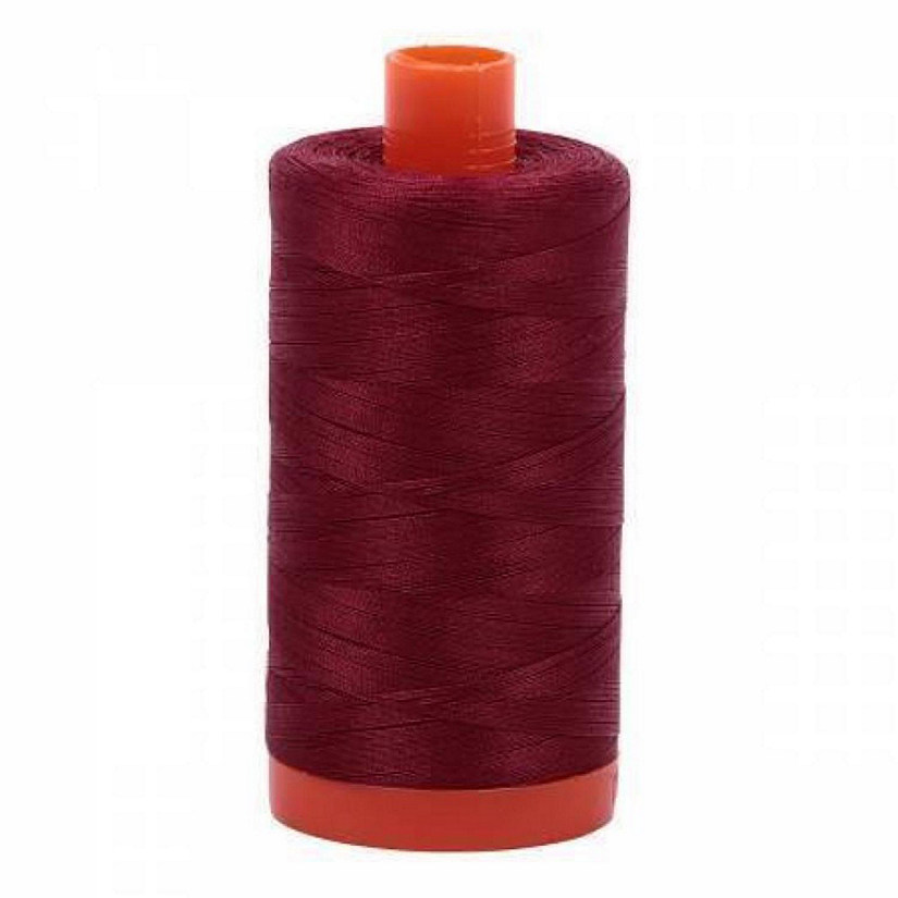 Aurifil Mako Cotton Thread Dark Carmine Red 2460 50Wt 1420Yd Image