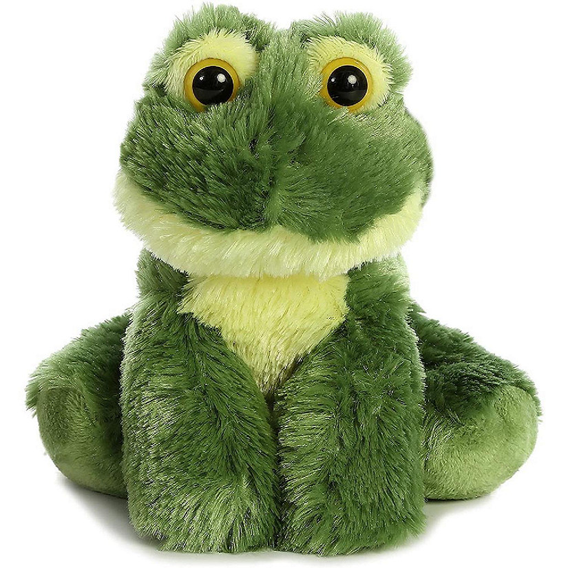 Aurora 31735 Frolick Frog Stuffed Animal Plush Toy, 8" Image