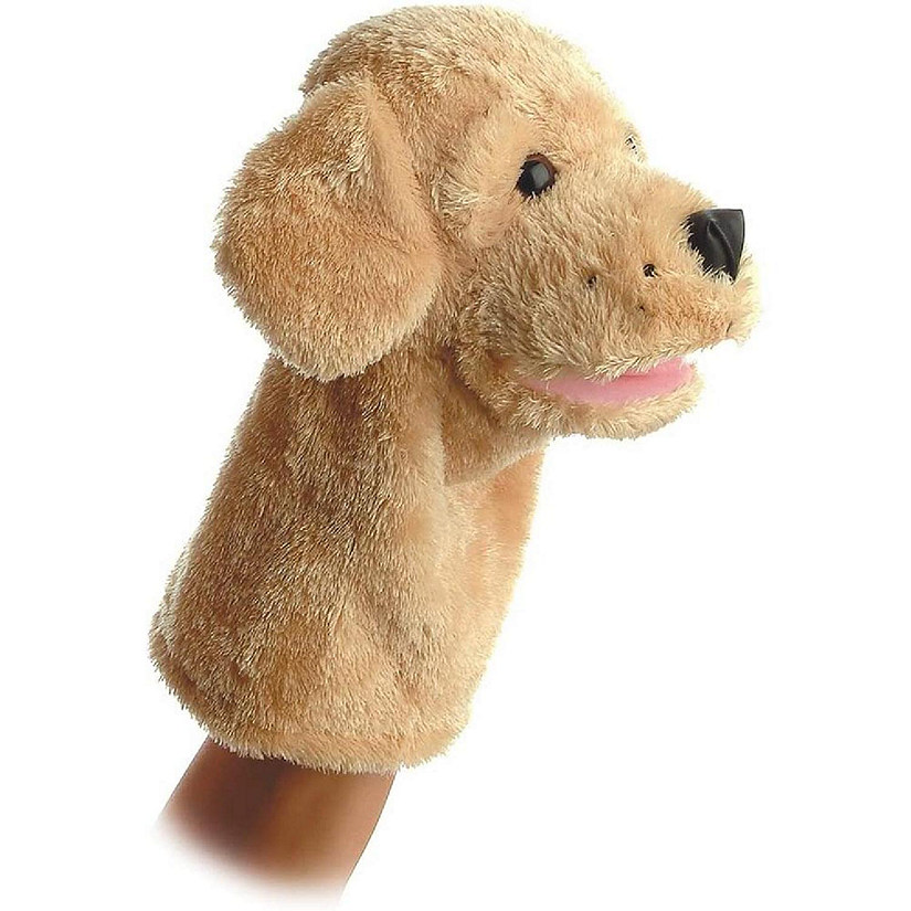 Aurora Plush 10" Garth Dog Puppet - 02334 Image