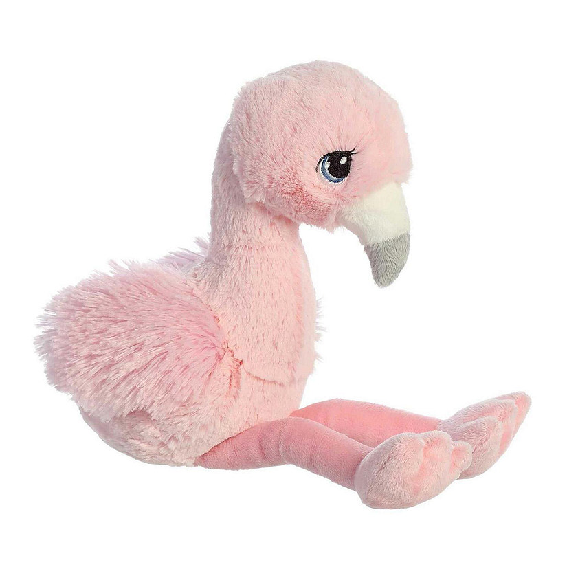 Aurora - Precious Moments - 8.5" Flora Flamingo Stuffed Animal Image