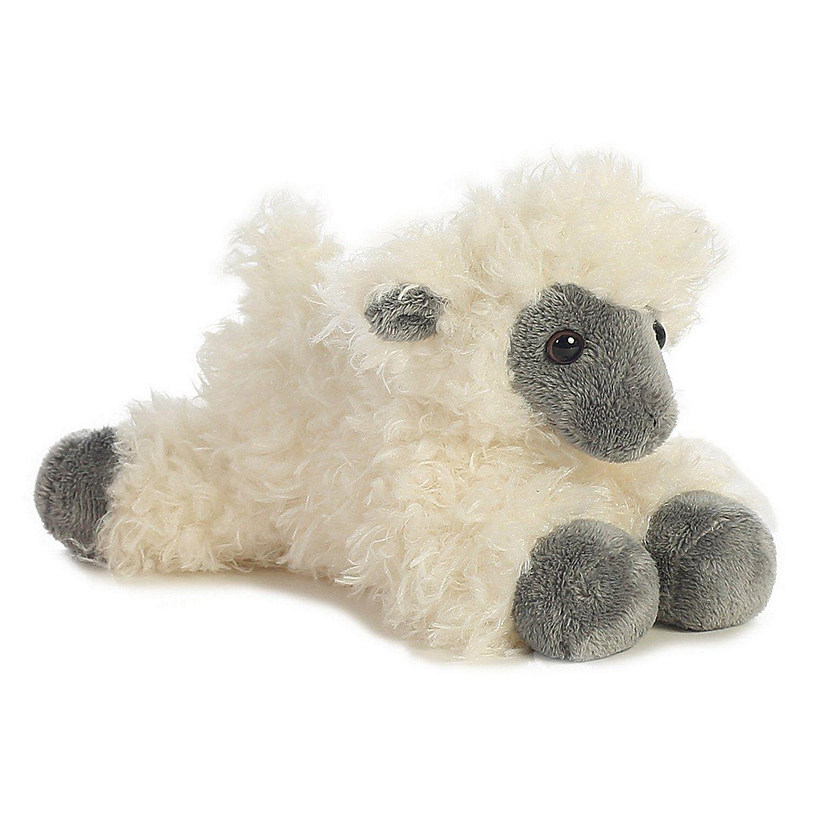 Aurora White Mini Flopsie Black Face Sheep Image