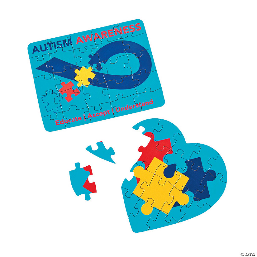 Autism Awareness Mini Puzzles Discontinued
