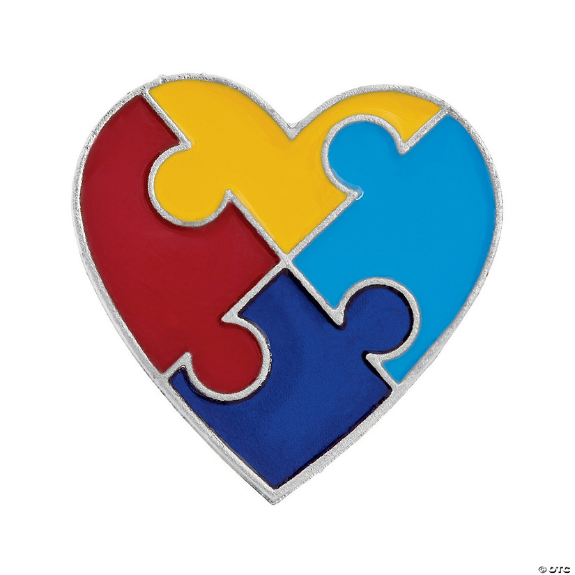 Autism Awareness Pins - 12 Pc. Image