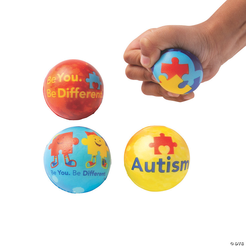 Autism Awareness Stress Balls Oriental Trading