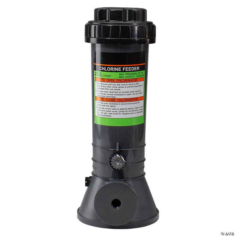Automatic Off-Line Chlorinator Chemical Feeder  9lb Capacity Image