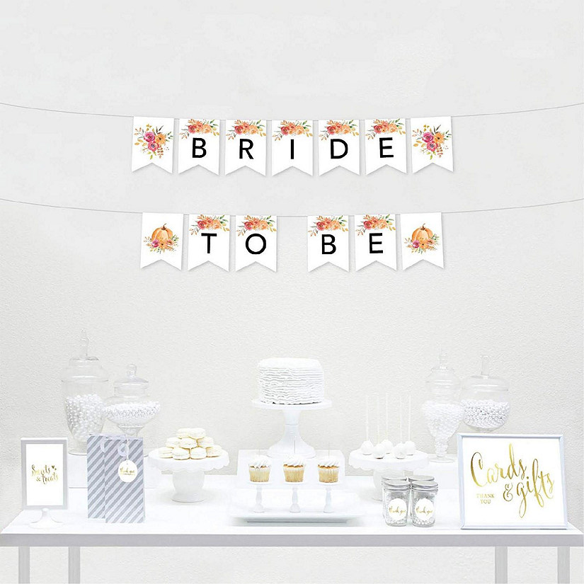 Autumn Bride to Be - 4 x 5.5 Inch Image