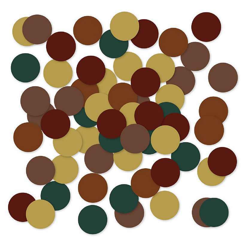 Autumn Chic Dark Confetti 180-Pack Image