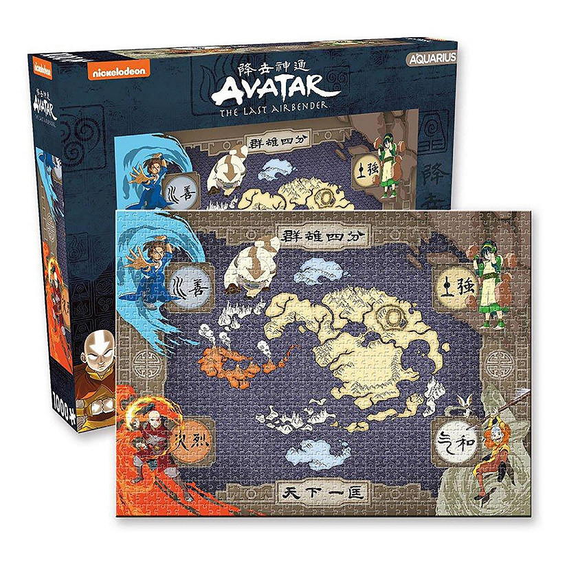 Avatar: The Last Airbender 1000 Piece Jigsaw Puzzle Image