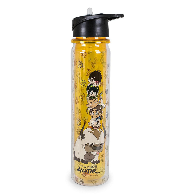Avatar: The Last Airbender Characters Water Bottle  Holds 16 Ounces Image