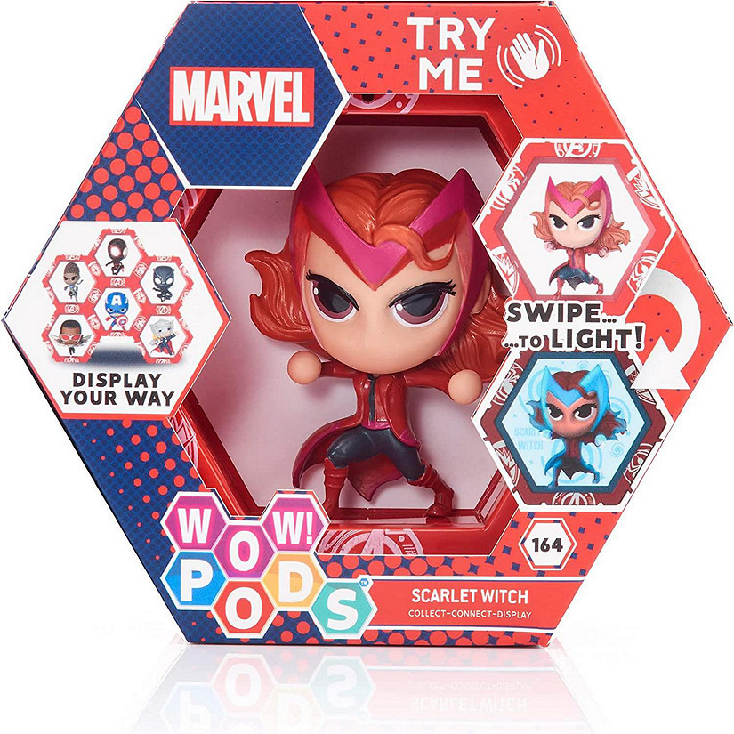 Avengers Scarlet Witch Wanda Maximoff Light-Up Figure Marvel Superhero Disney WOW! Stuff Image