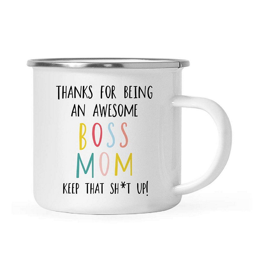 Awesome Boss Mom 11oz Campfire Mug Image
