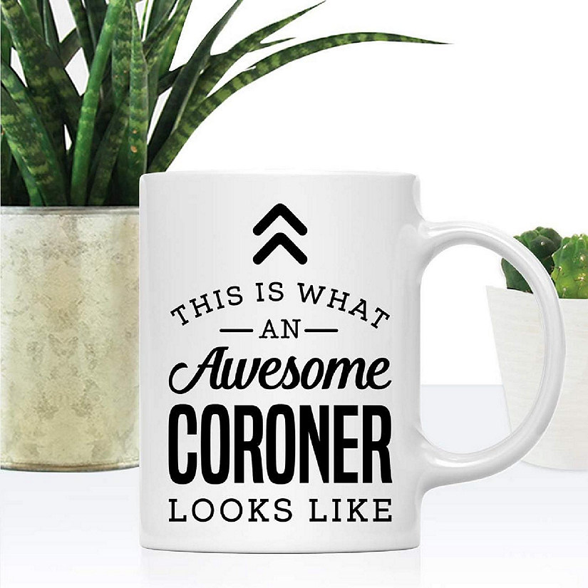 Awesome Coroner Coffee Tea Gift Mug Image