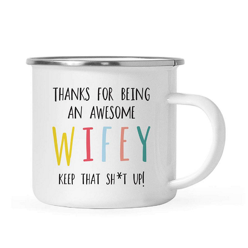 Awesome Wifey 11oz Campfire Mug Image