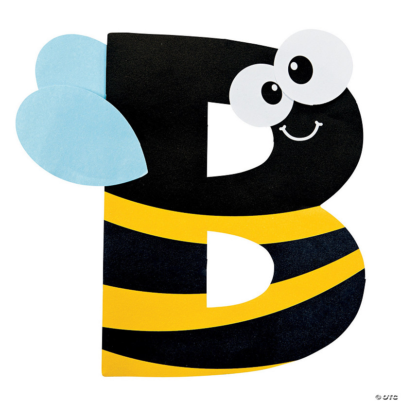“B Is For Bumblebee” Letter B Craft Kit - Discontinued