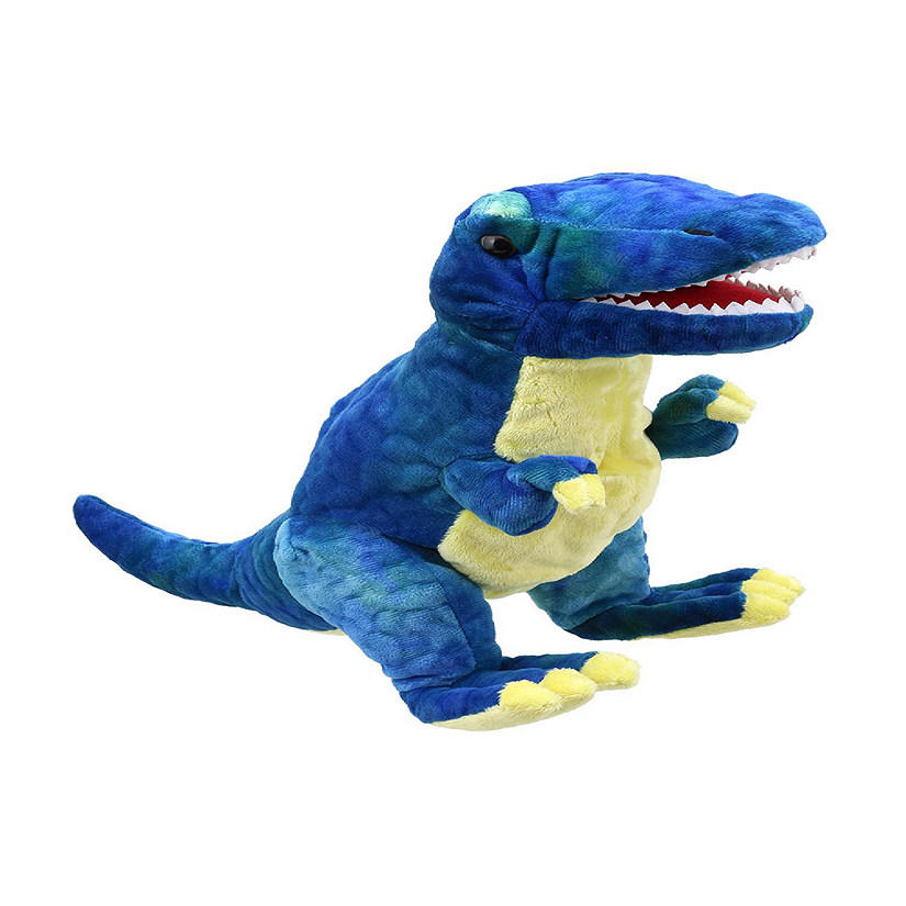 Baby Dinos T-Rex Puppet Blue Image