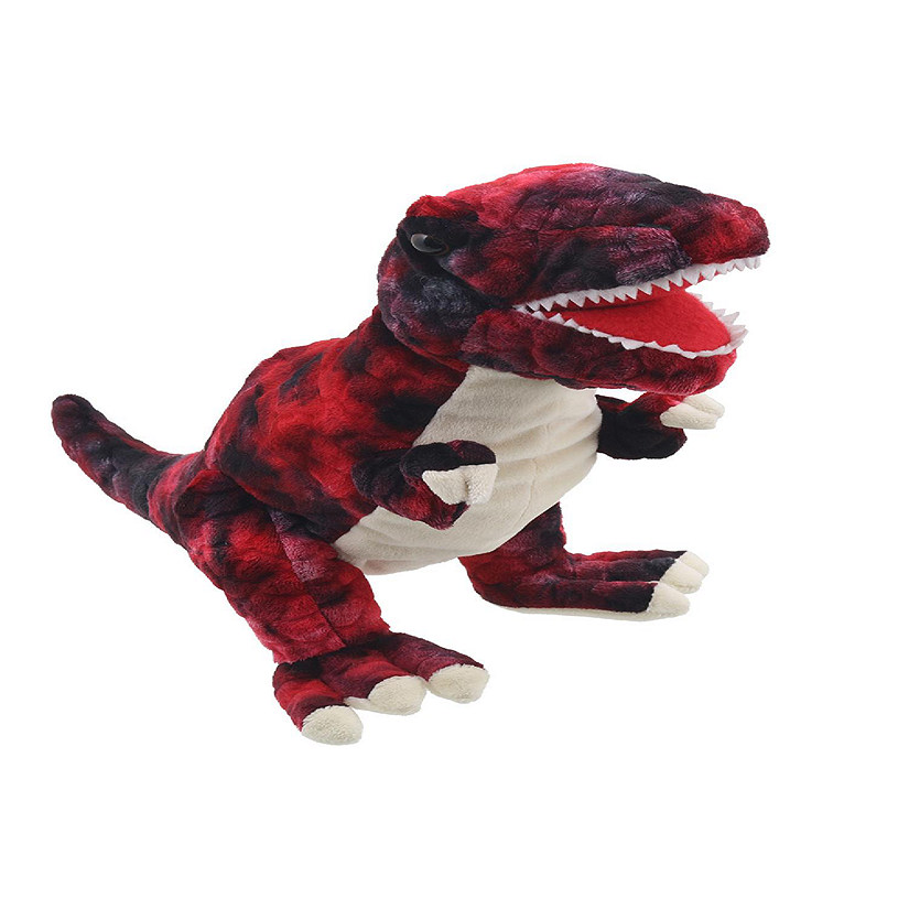 Baby Dinos T-Rex Puppet Red Image