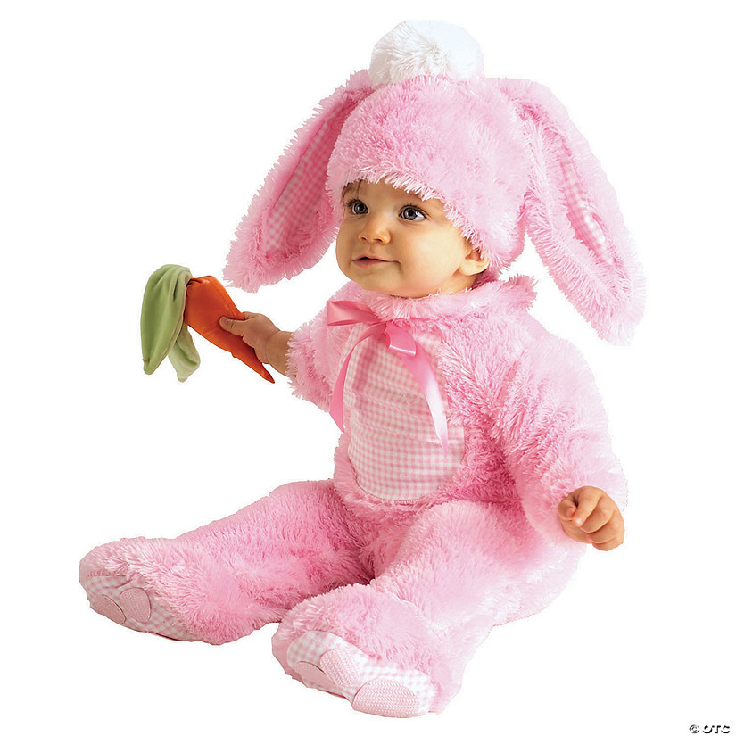Baby Girl&#39;s Precious Pink Wabbit Costume Image