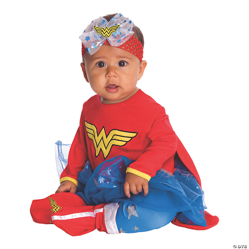 Baby Girl's Wonder Woman Costume Image