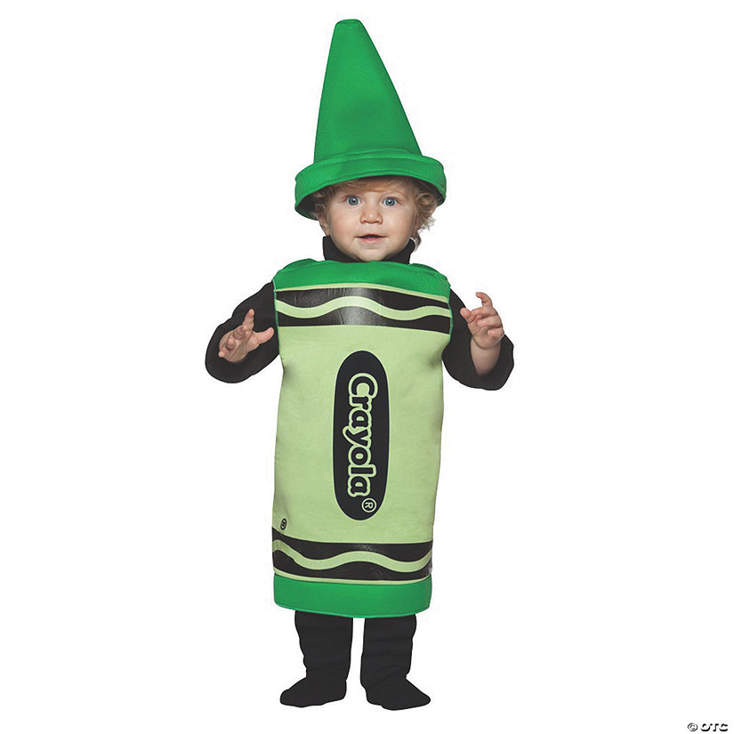 Baby Green Crayola Crayon Costume - 18-24 Months Image