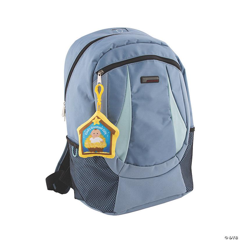 Baby Jesus Plush Backpack Clip Keychains Image
