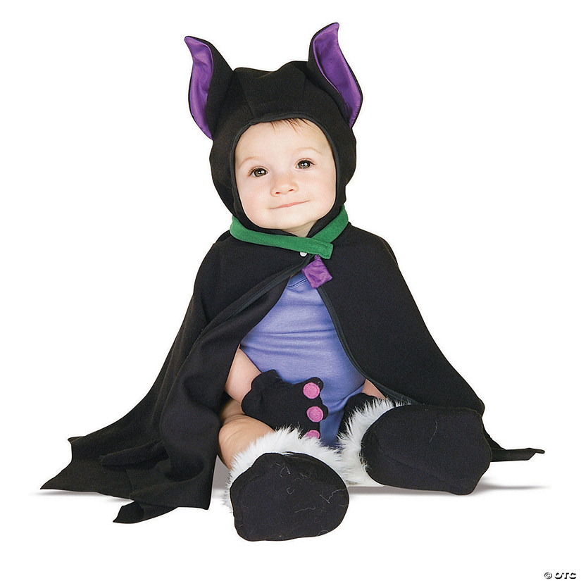 Baby Lil Bat Caped Costume - 3-12 Months Image