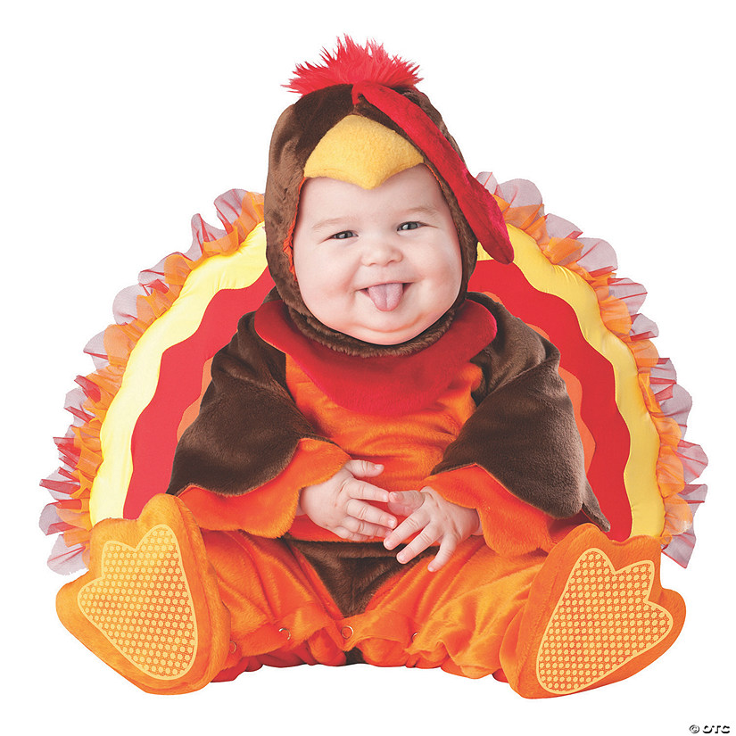 Baby Lil Gobbler Costume - 6-12 Months Image