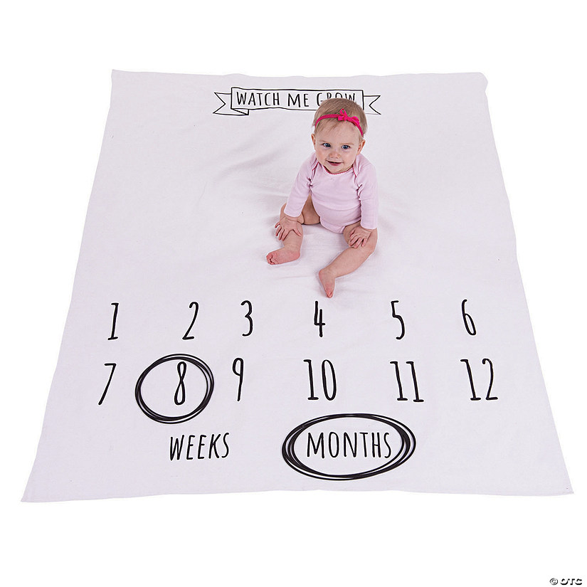 Baby Milestone Blanket - 3 Pc. Image