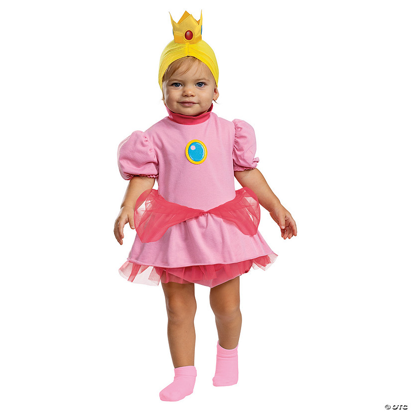 Baby Posh Super Mario Bros.™ Princess Peach Costume