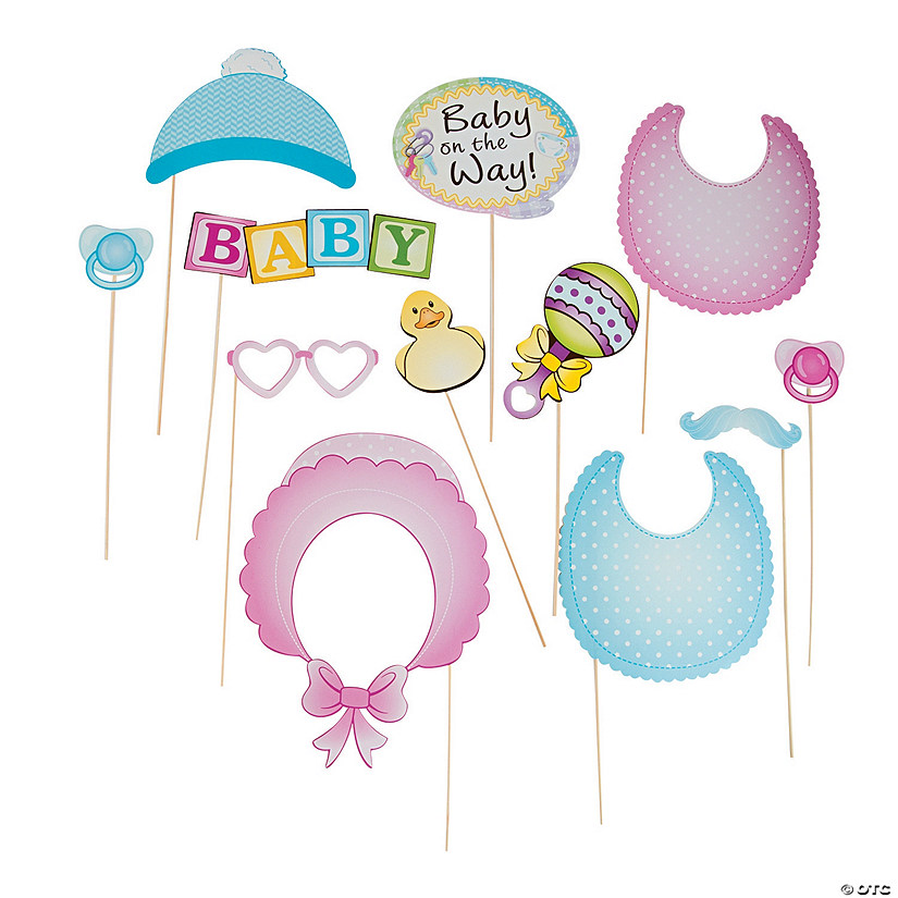 Baby Shower Photo Stick Props Oriental Trading