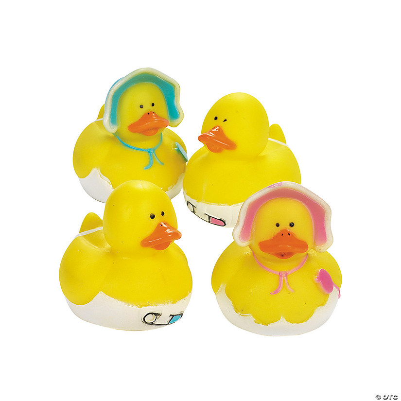 Baby Shower Rubber Ducks - 12 Pc. Image