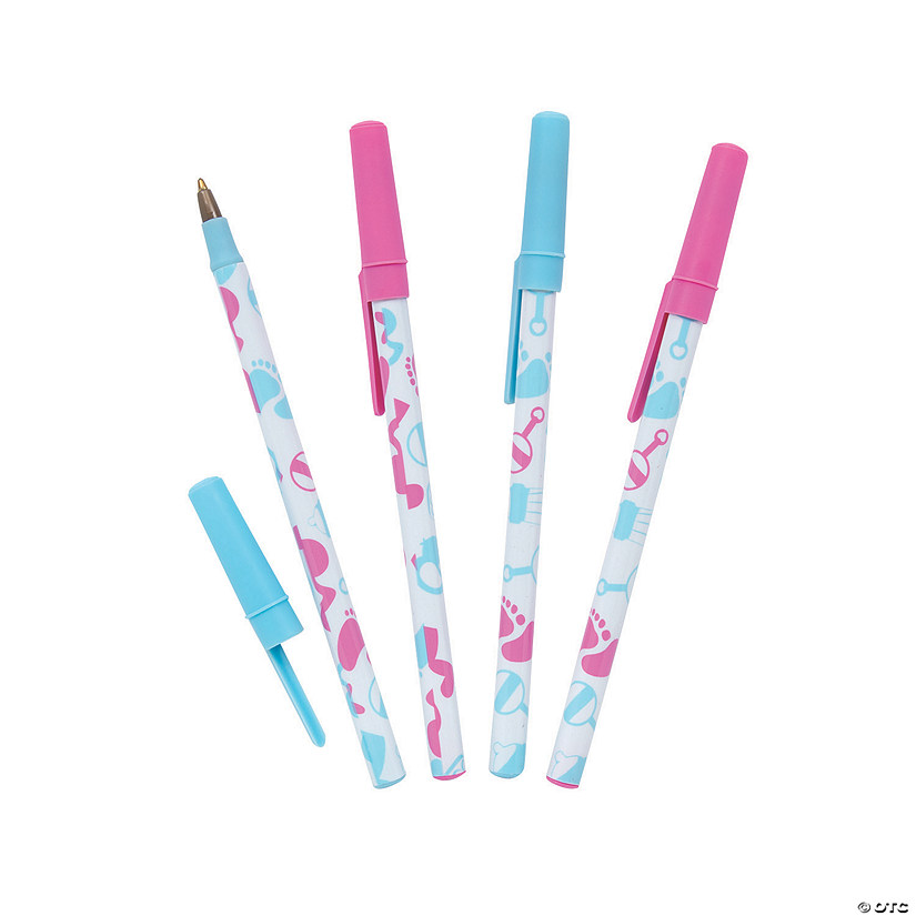 Baby Shower Stick Pens - 24 Pc. Image