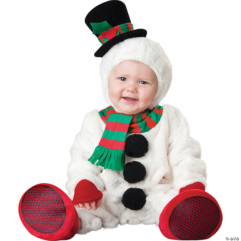 Baby Silly Snowman Costume Image