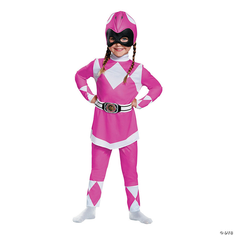 Baby/Toddler Girl&#8217;s Classic Power Rangers&#8482; Pink Ranger Costume Image