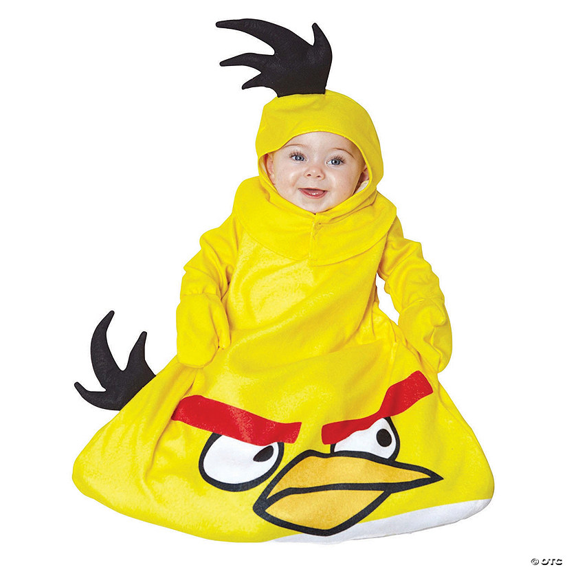 Baby Yellow Angry Birds Costume Image