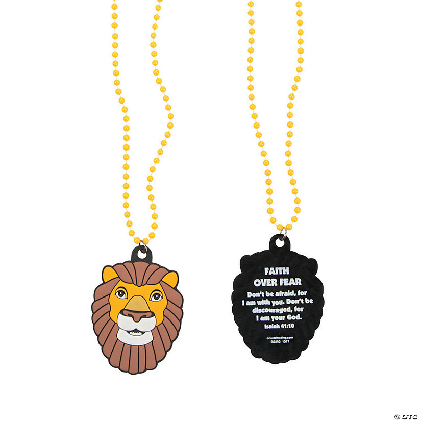 Babylon VBS Bead Necklaces with Lion - 12 Pc. Image