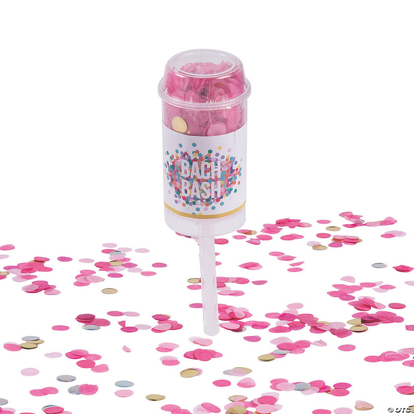 Bachelorette Bash PushUp Confetti Poppers Oriental Trading