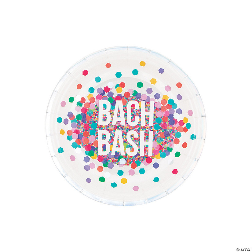 Bachelorette Party Bach Bash Paper Dessert Plates - 8 Ct. Image