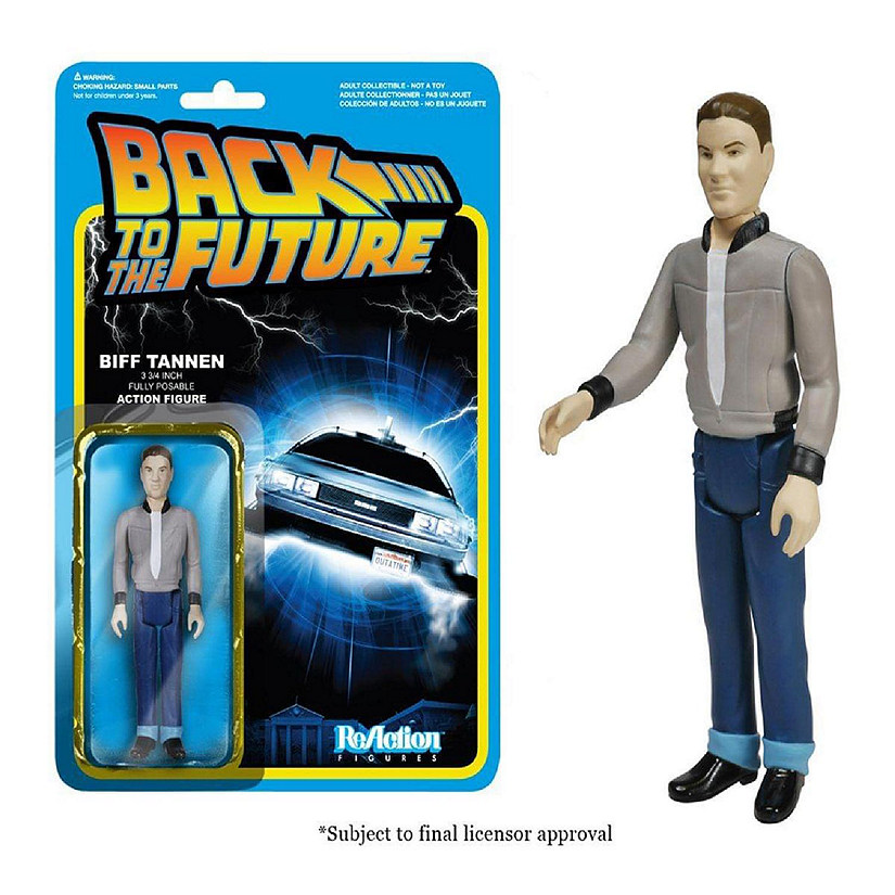 Back To The Future Biff Tannen ReAction Figure Image
