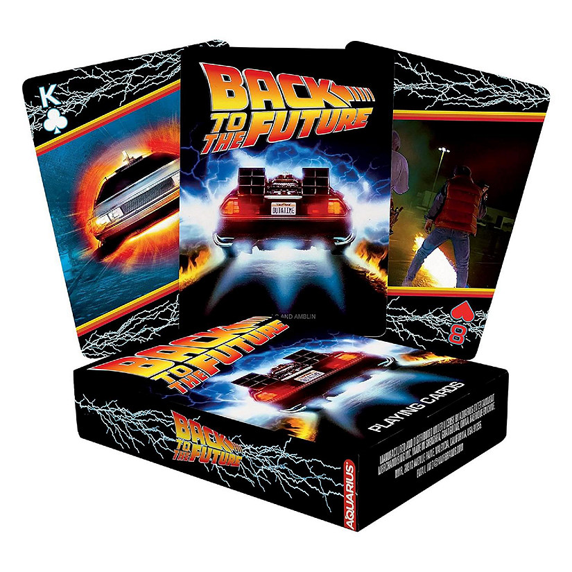 Back To The Future Playing Cards Image