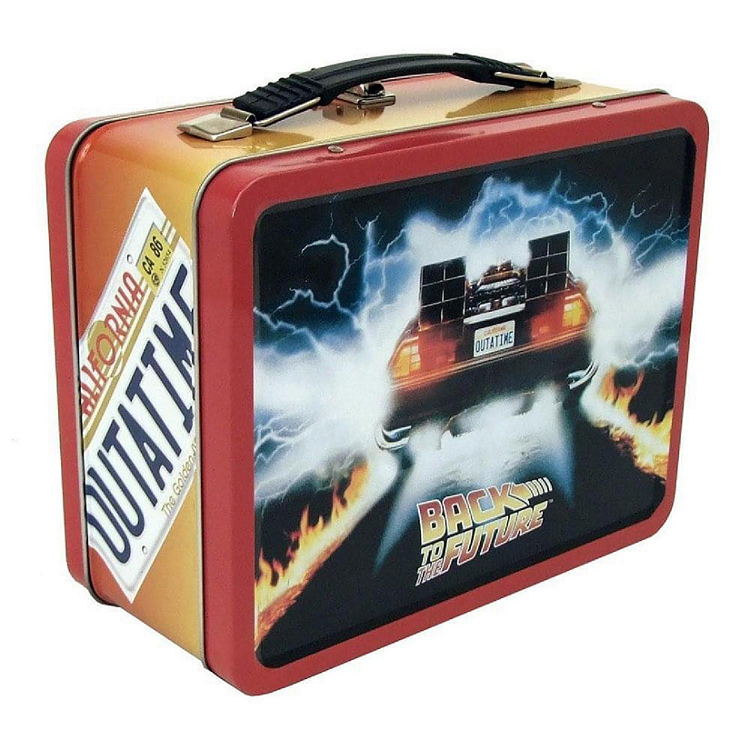 Back To The Future Retro Metal Lunchbox Image