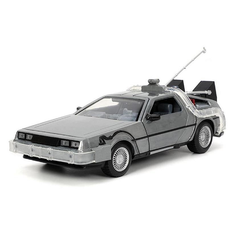 Back To The Future Time Machine Light-Up 1:24 Die Cast Vehicle Image